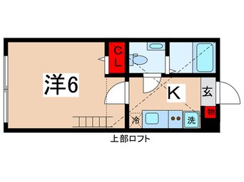 間取図 アザーレ・バモス読売ランド前