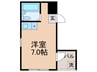 ＭＫＣ新井薬師ハイツ 1Rの間取り
