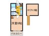 プレシャスハイツ武蔵中原Ｂ 1Kの間取り