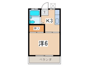 間取図 ハイツユニバースＡ