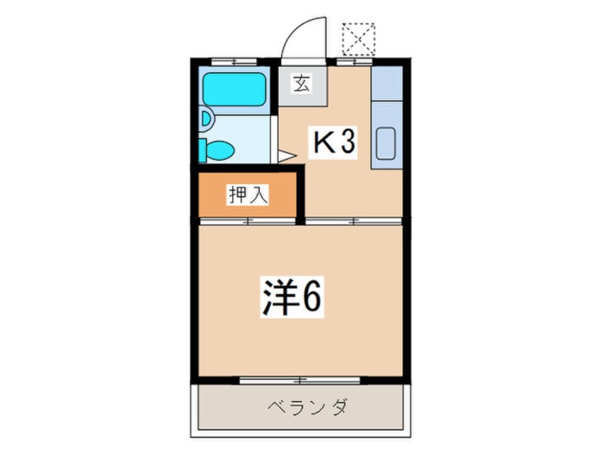 間取図 ハイツユニバースＡ