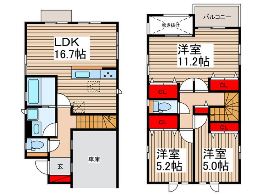 間取図 Kolet東武霞ヶ関#05