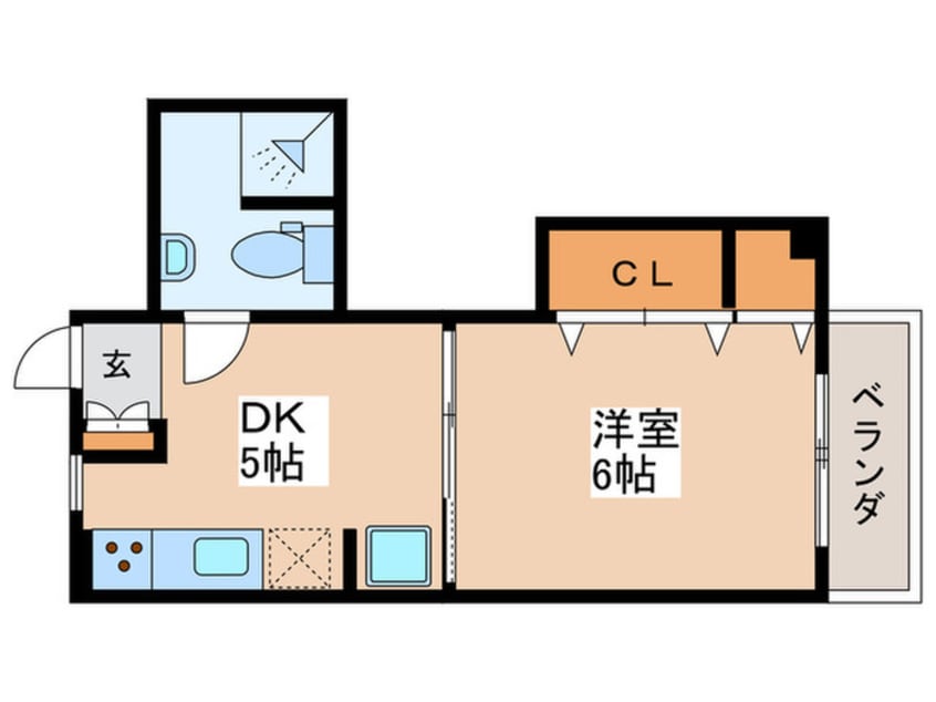 間取図 リバーサイド小澤