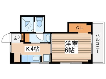 間取図 リバーサイド小澤