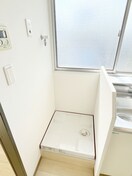 洗濯機置場 リバーサイド小澤