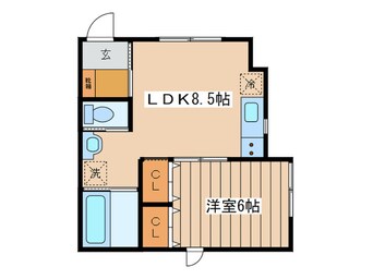 間取図 ラマージュ