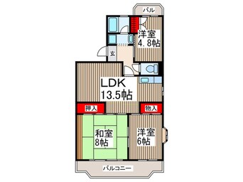 間取図 ジュ－ル・ヴェルヌ