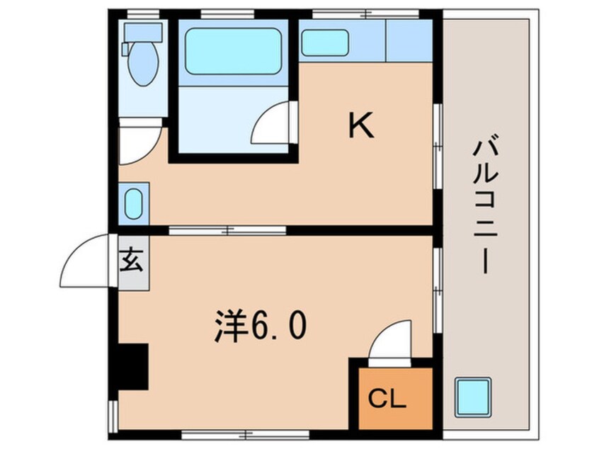 間取図 竹内ハイツ