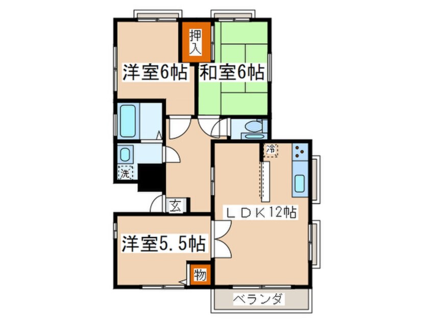 間取図 渡辺マンション