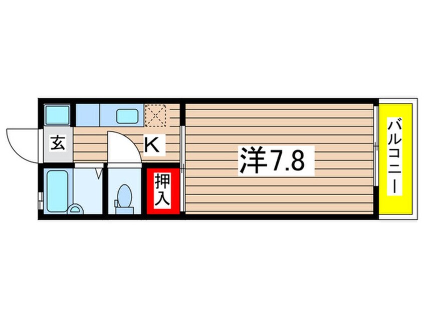 間取図 中村ハイツ