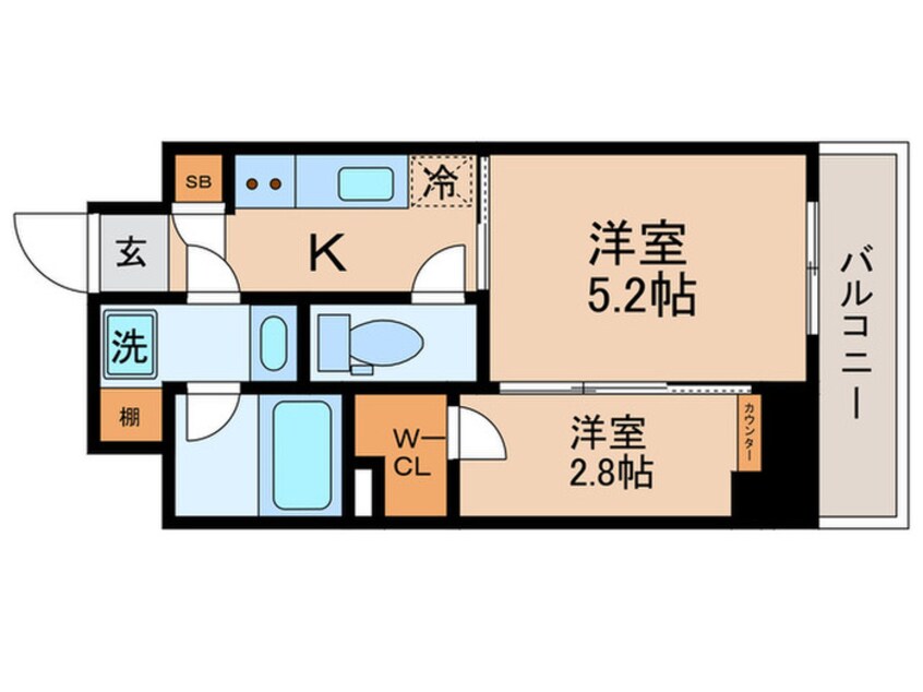 間取図 ALTERNA東池袋