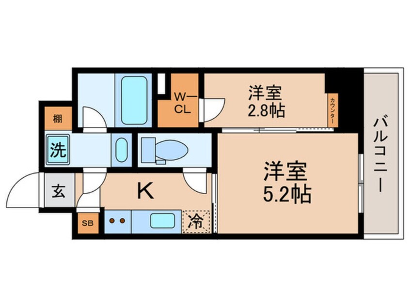 間取図 ALTERNA東池袋