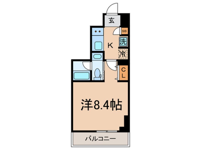 間取図 ALTERNA東池袋