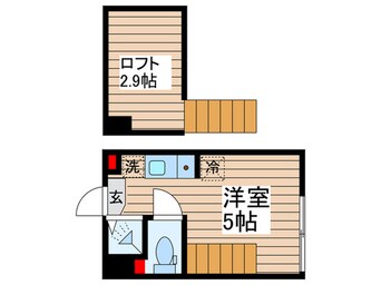 間取図 アルカディア平井