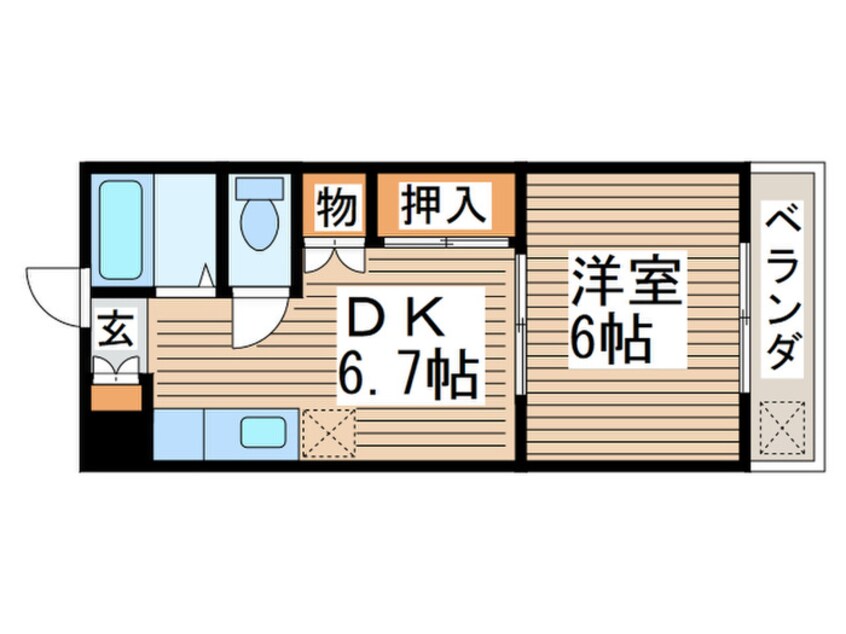 間取図 武蔵野ヒルズ