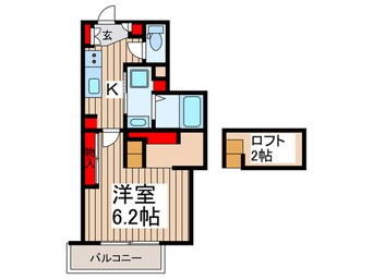 間取図 スカイルーチェ川口芝中田