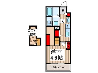 間取図 スカイルーチェ川口芝中田