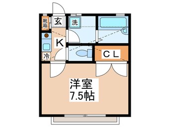 間取図 シャトル