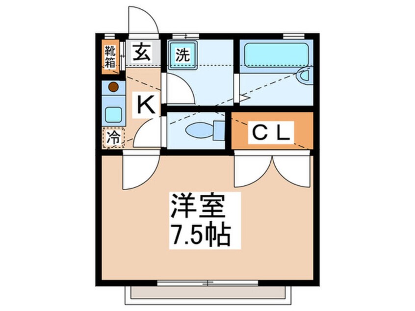 間取図 シャトル