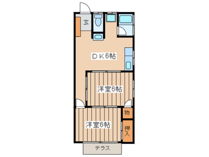 間取図 親和荘３号棟