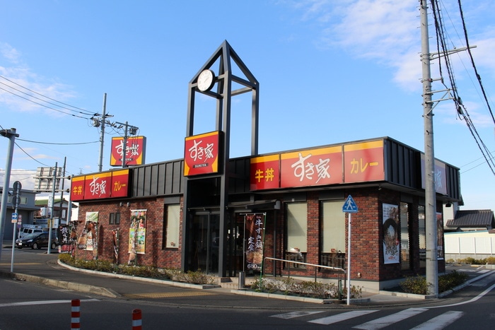 すき家(その他飲食（ファミレスなど）)まで403m パナハイツ