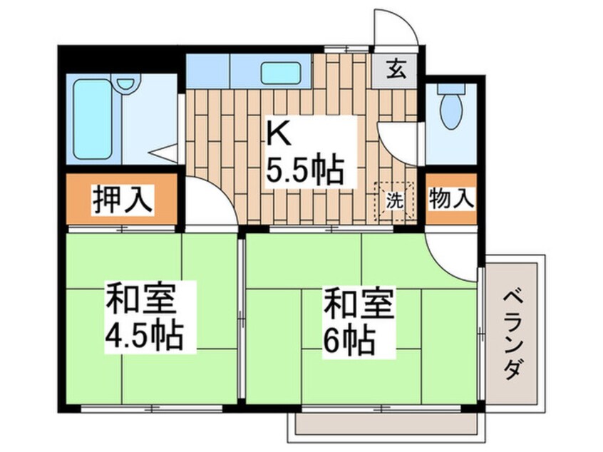 間取図 川嶋様方