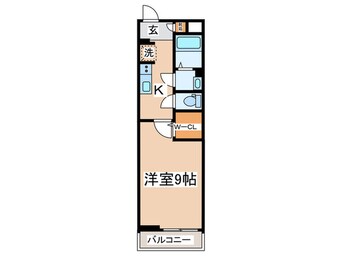 間取図 ヴィラ南大沢