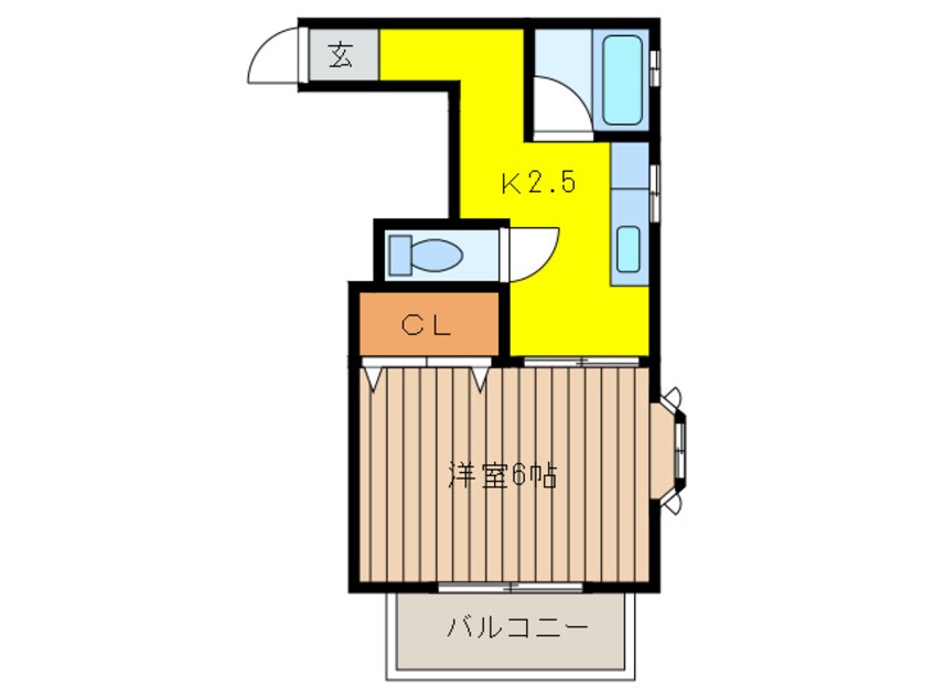 間取図 ロ－ズハイム