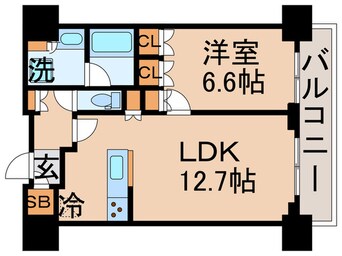 間取図 ルミレイス豊洲