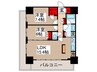 ルミレイス豊洲 2LDKの間取り