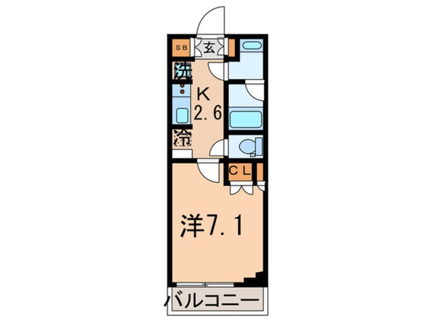 間取図 ルミレイス豊洲