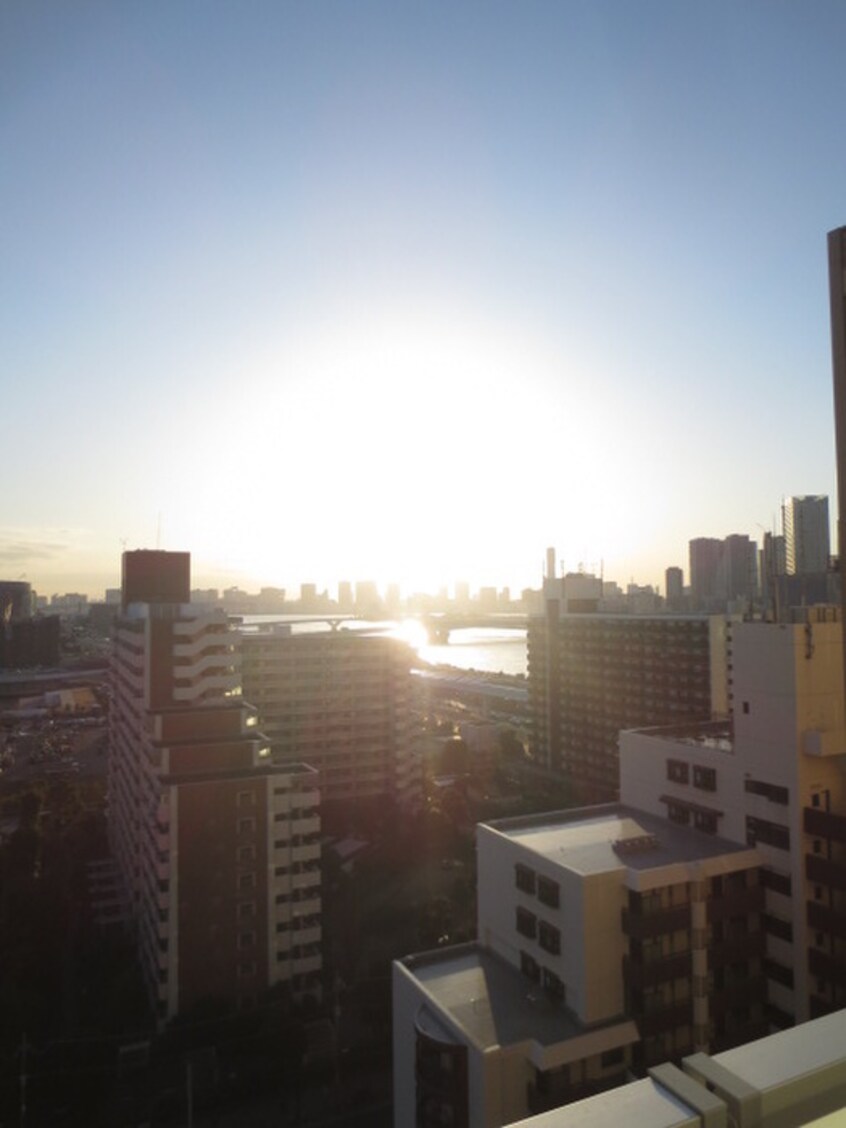 室内からの展望 ルミレイス豊洲