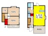 メゾネットYU 2LDK+Sの間取り