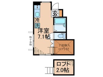 間取図 ハピネスＶ