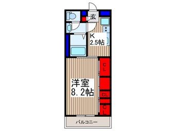 間取図 リブリ・琥珀