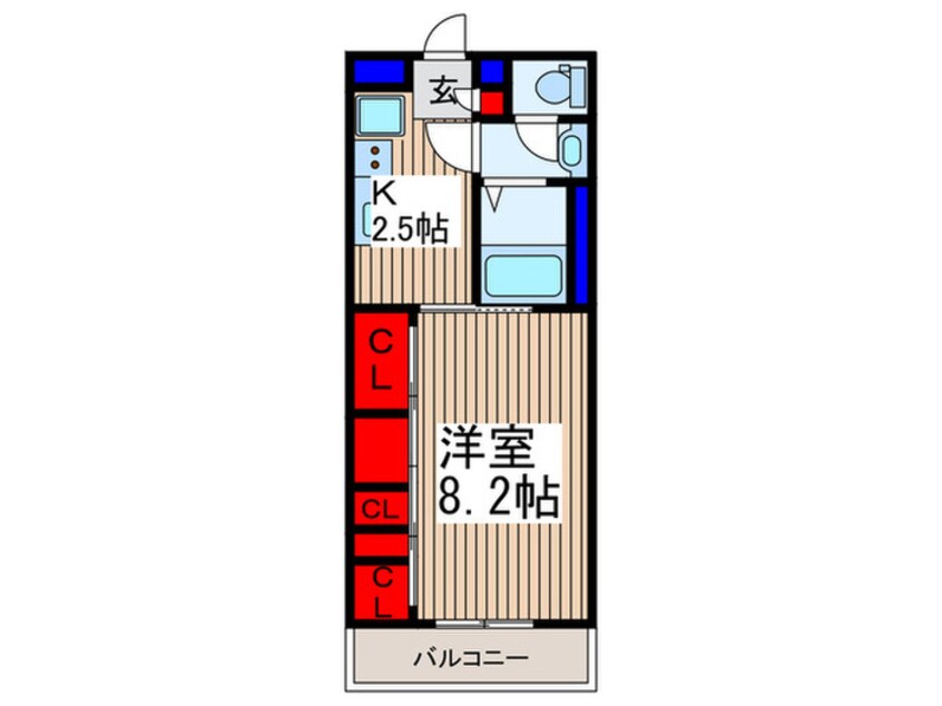 間取図 リブリ・琥珀