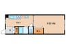 ジョイムビル(3F） 1DKの間取り
