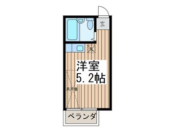 間取図 パレス市川