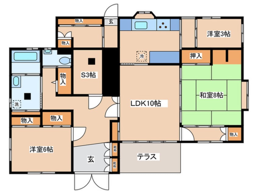 間取図 ロコハウスC棟