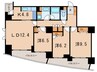 ミレニアムガーデンコート 3LDKの間取り