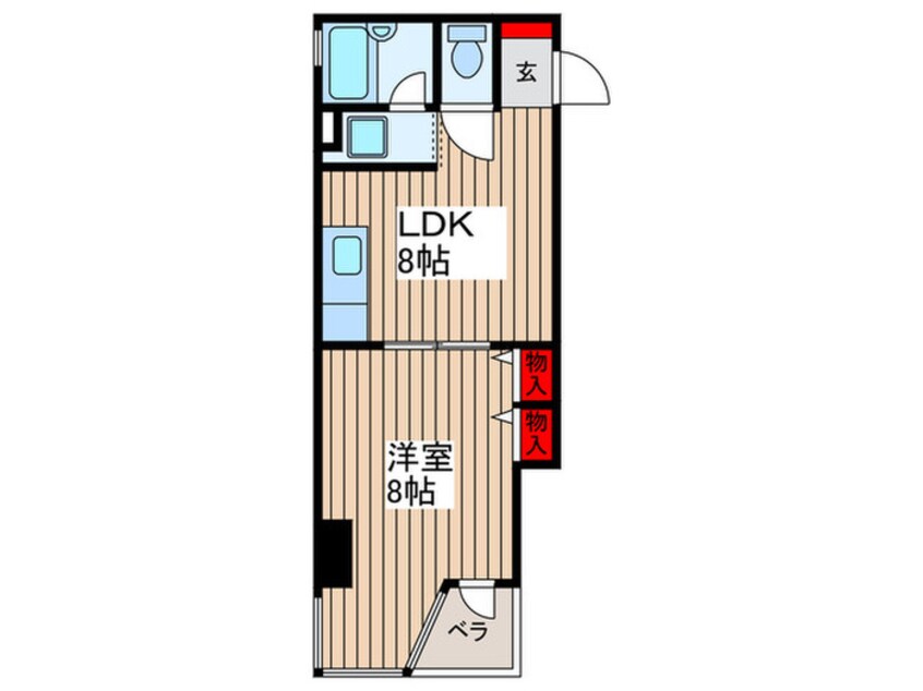 間取図 ミストラル