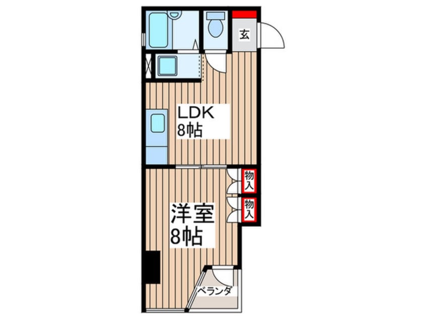 間取図 ミストラル