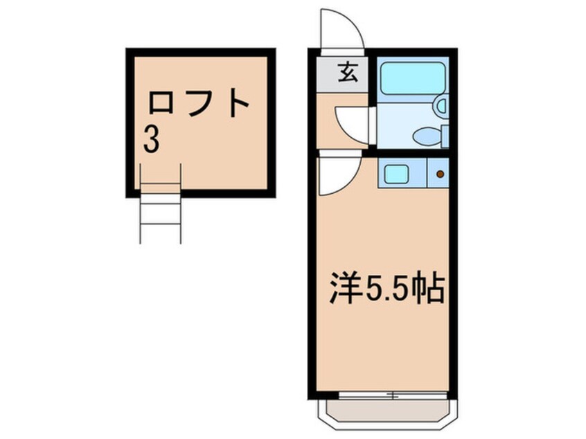 間取図 プラザ・ドゥ・モーリスＣ