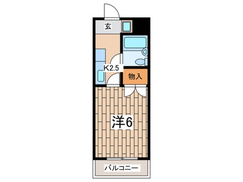 間取図 コクブマンション