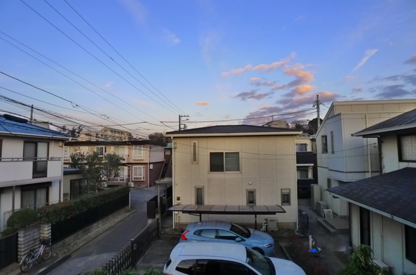 室内からの展望 グランフェリオ本千葉