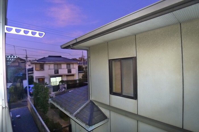 室内からの展望 グランフェリオ本千葉
