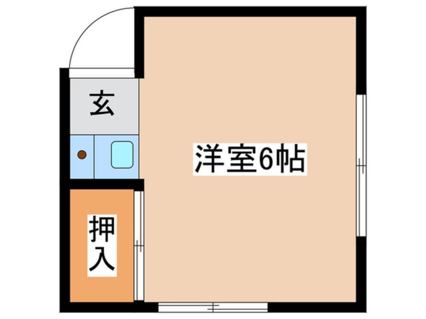 間取図 第三かしわ荘