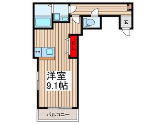 間取図 ＢｅｓｔＳｔａｇｅ鶴瀬Ⅵ