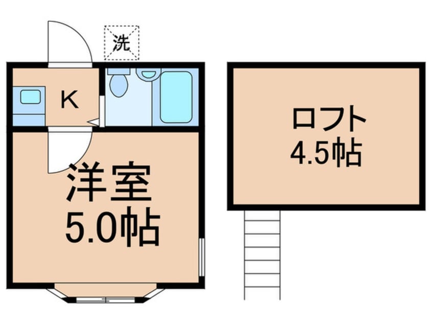 間取図 アミューズ大和