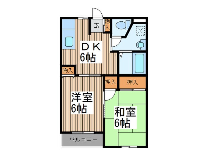 間取り図 高橋ハイツ